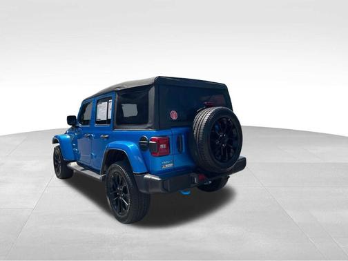 Hydro Blue Pearlcoat 2023 Jeep Wrangler 4xe Sahara