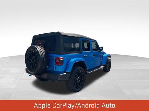 Hydro Blue Pearlcoat 2023 Jeep Wrangler 4xe Sahara