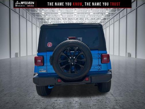 Hydro Blue Pearlcoat 2023 Jeep Wrangler 4xe Sahara