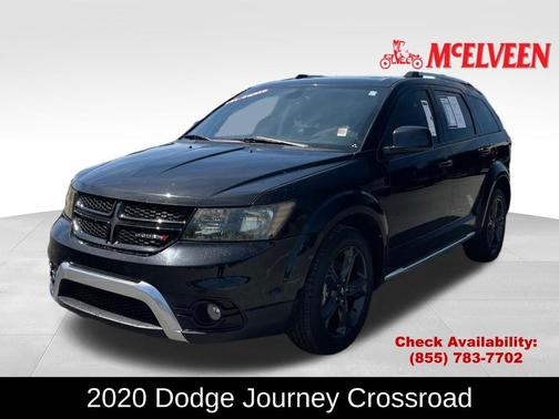 Pitch Black Clearcoat 2020 Dodge Journey Crossroad