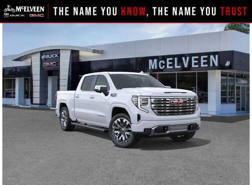 Glacier White 2026 GMC Sierra 1500 Denali