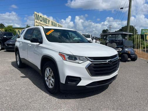 Summit White 2018 Chevrolet Traverse LS
