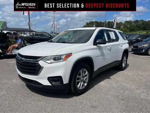 Summit White 2018 Chevrolet Traverse LS
