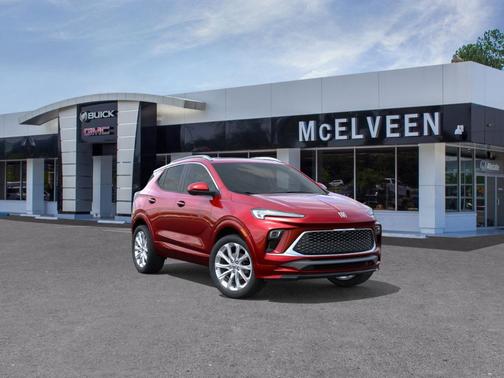 Red 2026 Buick Encore GX Avenir