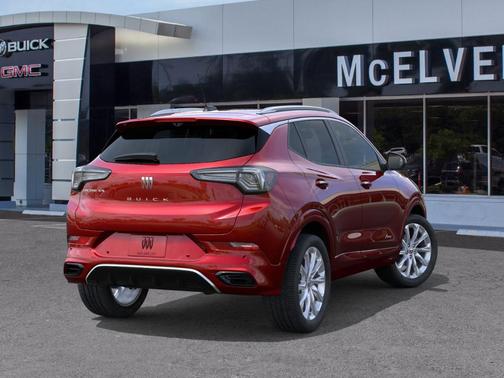 Red 2026 Buick Encore GX Avenir