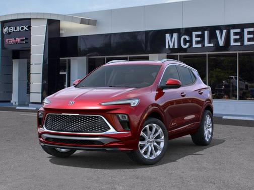 Red 2026 Buick Encore GX Avenir