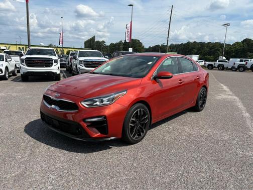 Fire Orange 2019 Kia Forte EX