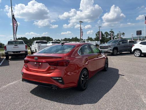 Fire Orange 2019 Kia Forte EX