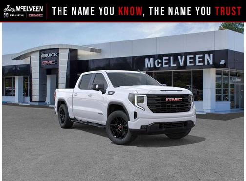 Summit White 2026 GMC Sierra 1500 Elevation
