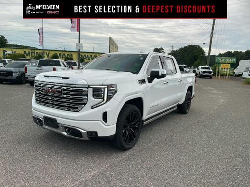 Summit White 2023 GMC Sierra 1500 Denali