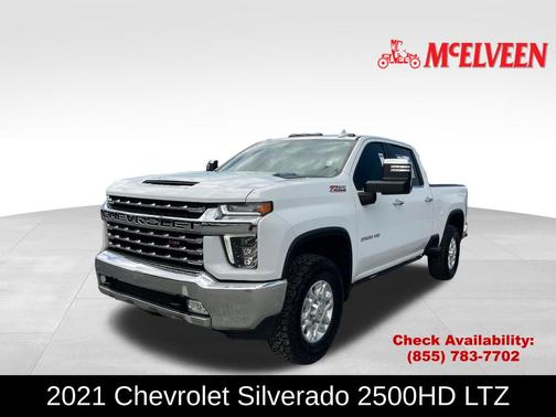 Summit White 2021 Chevrolet Silverado 2500 LTZ