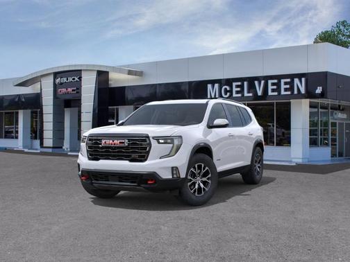 White 2026 GMC Acadia AT4