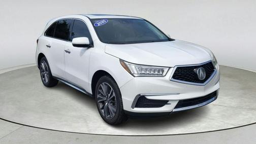 Platinum White Pearl 2020 Acura MDX 3.5L w/Technology Package