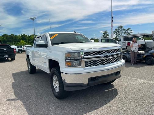 Summit White 2015 Chevrolet Silverado 1500 LT