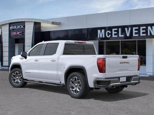 Glacier White 2026 GMC Sierra 1500 SLT