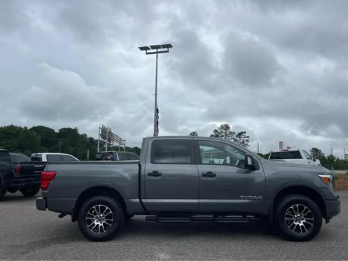 Gun Metallic 2023 Nissan Titan SV