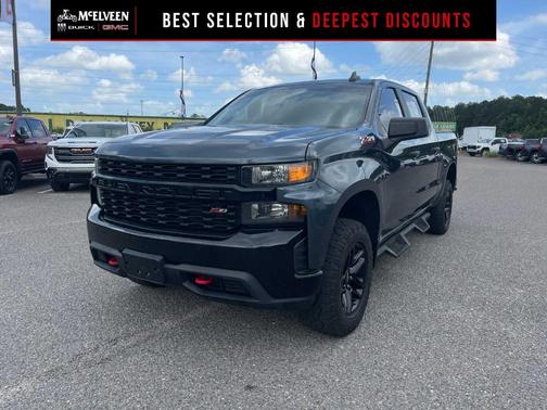 Shadow Gray Metallic 2020 Chevrolet Silverado 1500 Custom Trail Boss