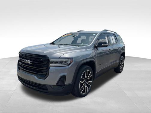 Steel Metallic 2021 GMC Acadia SLE