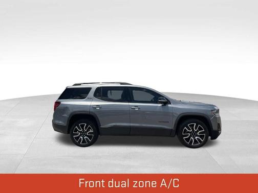 Satin Steel Metallic 2021 GMC Acadia SLE