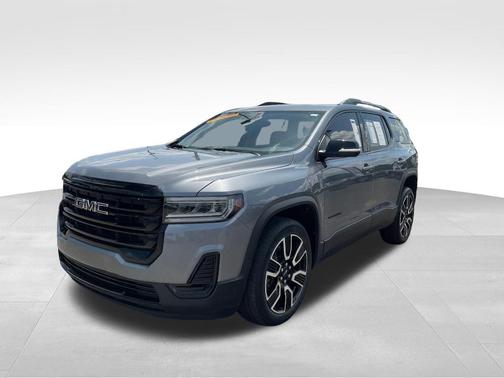 Steel Metallic 2021 GMC Acadia SLE
