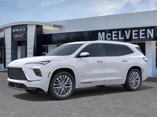 White Tri-Coat 2026 Buick Enclave Avenir