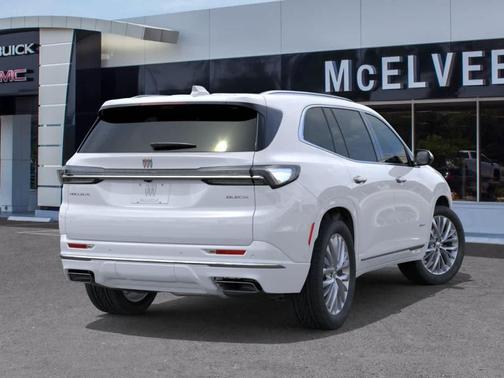 White Tri-Coat 2026 Buick Enclave Avenir
