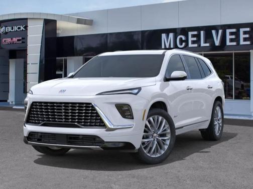 White Tri-Coat 2026 Buick Enclave Avenir