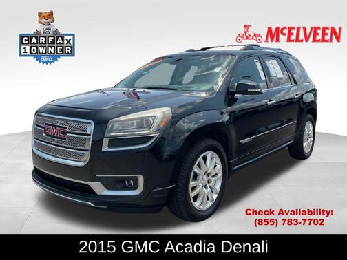 Carbon Black Metallic 2015 GMC Acadia Denali