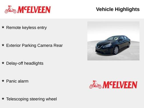 Super Black 2019 Nissan Sentra S