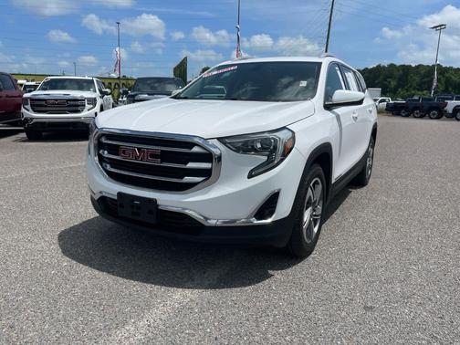 Summit White 2019 GMC Terrain SLT