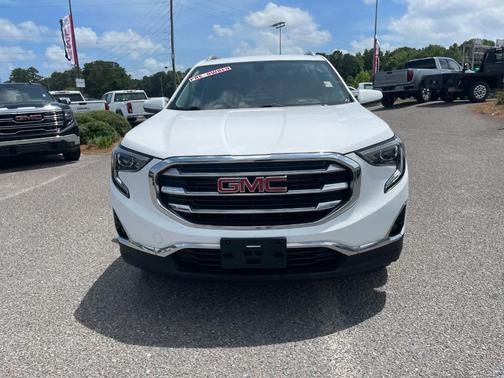 Summit White 2019 GMC Terrain SLT