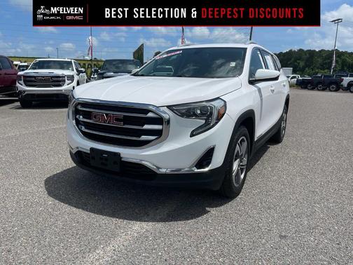 Summit White 2019 GMC Terrain SLT