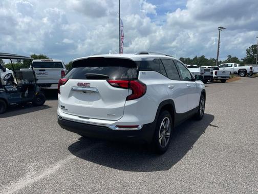 Summit White 2019 GMC Terrain SLT