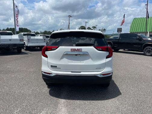 Summit White 2019 GMC Terrain SLT