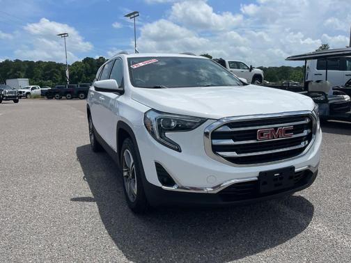 Summit White 2019 GMC Terrain SLT