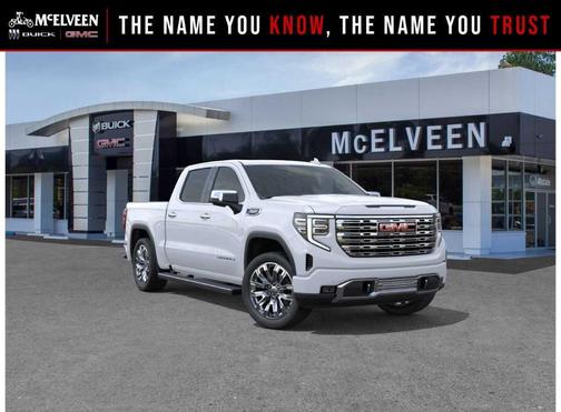 Glacier White 2026 GMC Sierra 1500 Denali