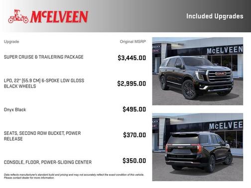 Black 2026 GMC Yukon Elevation