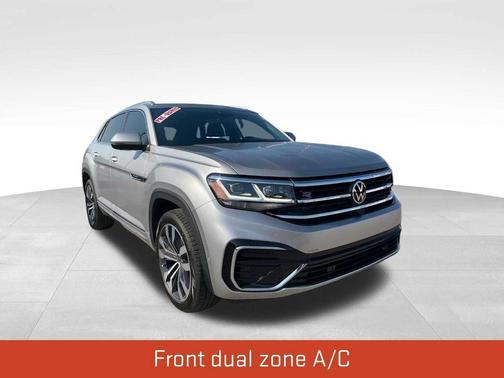 Pyrite Silver Metallic 2023 Volkswagen Atlas Cross Sport 3.6L V6 SEL Premium R-Line
