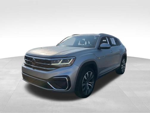 Pyrite Silver Metallic 2023 Volkswagen Atlas Cross Sport 3.6L V6 SEL Premium R-Line