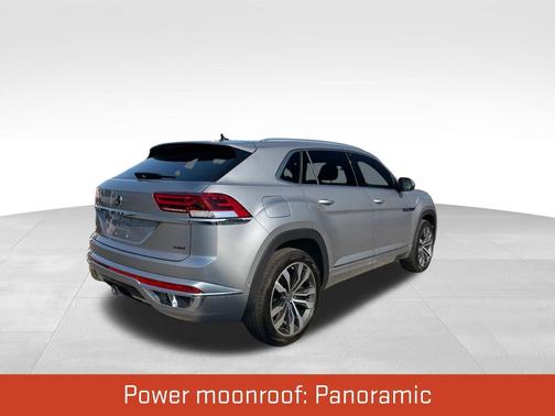Pyrite Silver Metallic 2023 Volkswagen Atlas Cross Sport 3.6L V6 SEL Premium R-Line
