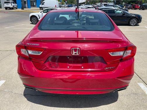 San Marino Red 2019 Honda Accord Sport