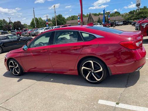 San Marino Red 2019 Honda Accord Sport