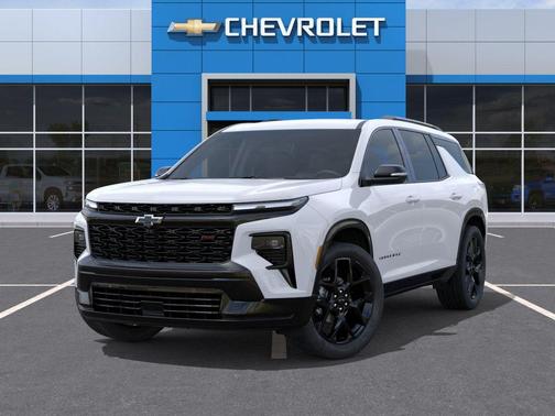 Polar White Tricoat 2026 Chevrolet Traverse RS