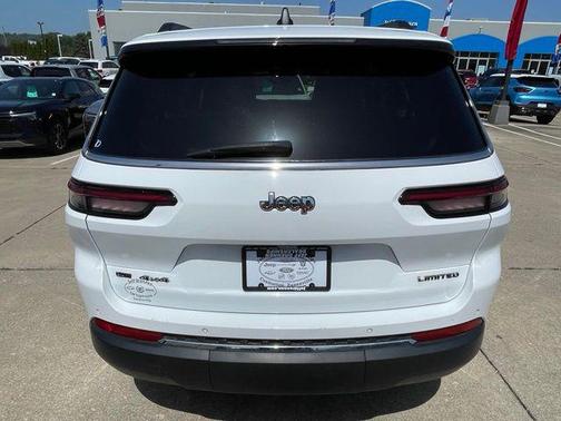 Bright White Clearcoat 2021 Jeep Grand Cherokee L Limited