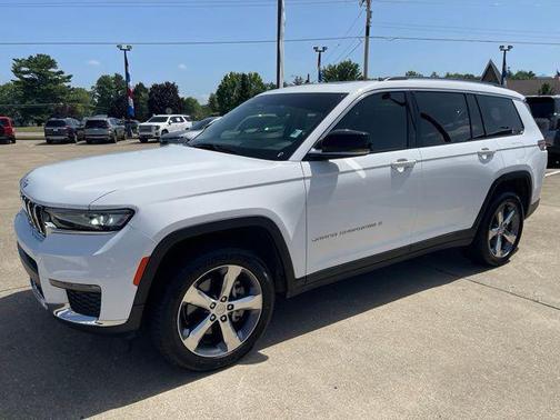 Bright White Clearcoat 2021 Jeep Grand Cherokee L Limited