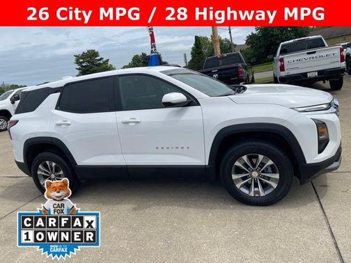 Summit White 2026 Chevrolet Equinox 1LT