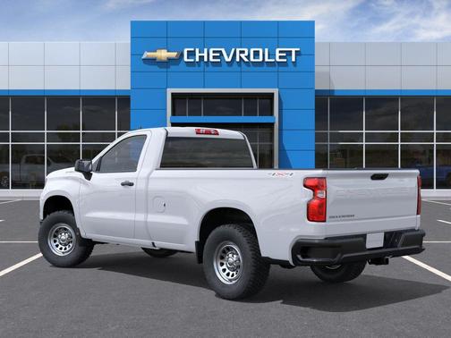 Summit White 2026 Chevrolet Silverado 1500 WT