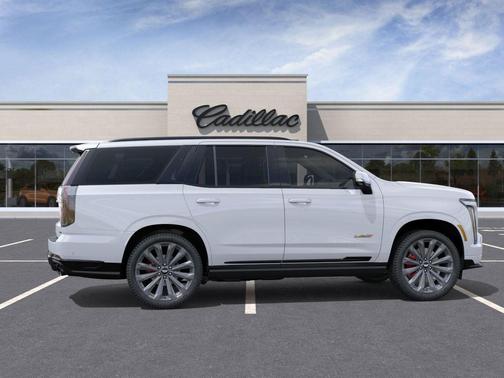 Vibrant White Tricoat 2026 Cadillac Escalade V-Series