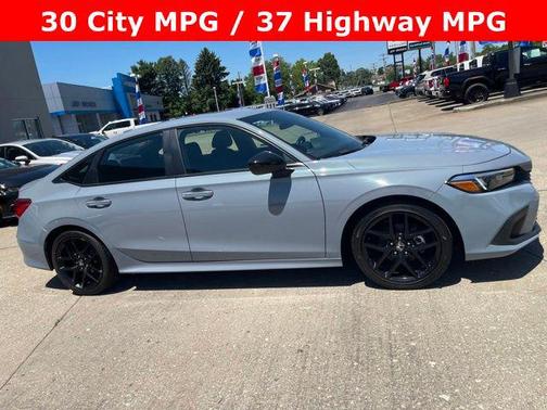 Gray 2024 Honda Civic Sport