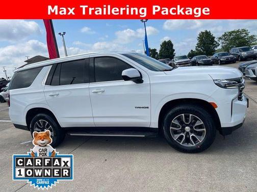 Summit White 2021 Chevrolet Tahoe LT
